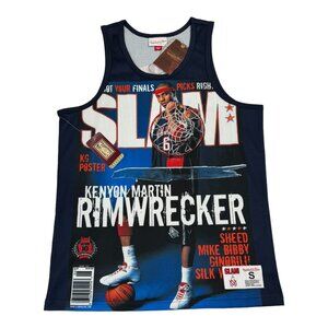 Mitchell & Ness SLAM Kenyon Martin Jersey New Jersey Nets Tank Top Small New